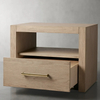 Single -Drawer hueco de noche hueco