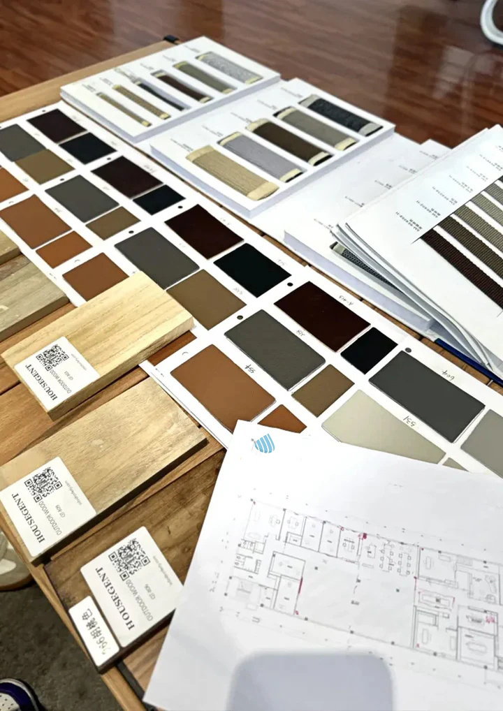 Madera natural seleccionada