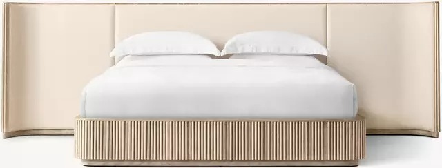 Solid Wooden Bed Cama de madera maciza