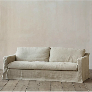 Sofá de tela vintage extraíble y lavable