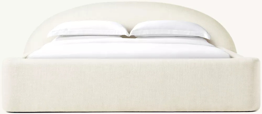 Cama de panel de tela