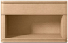 Mesa de noche simple de madera de madera de madera