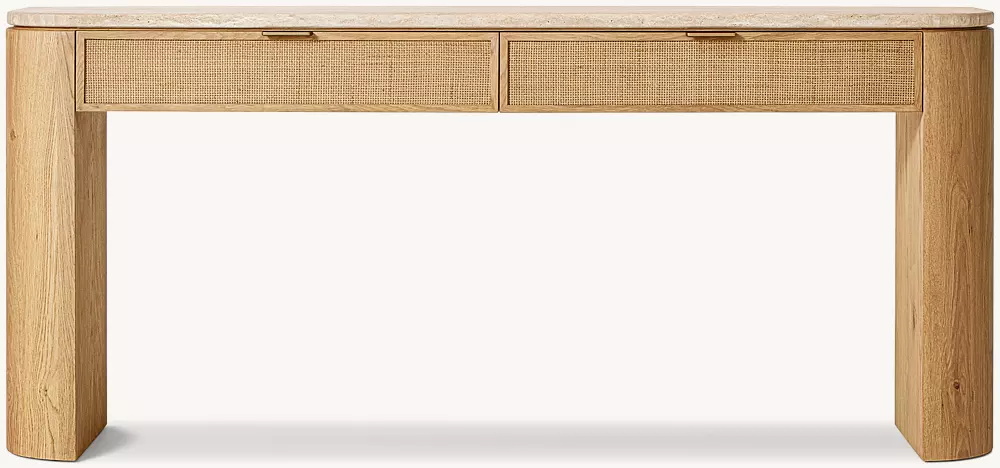  Mesa de consola con cajones