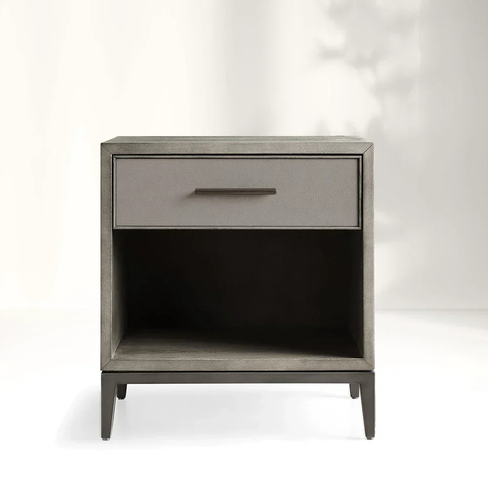 Mesita de noche abierta de Malone