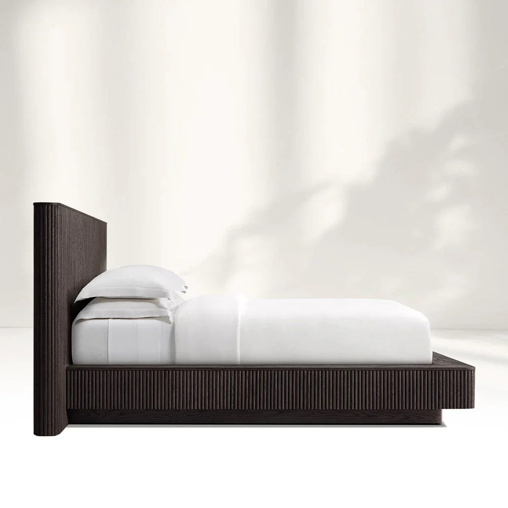 Cama natural contemporánea