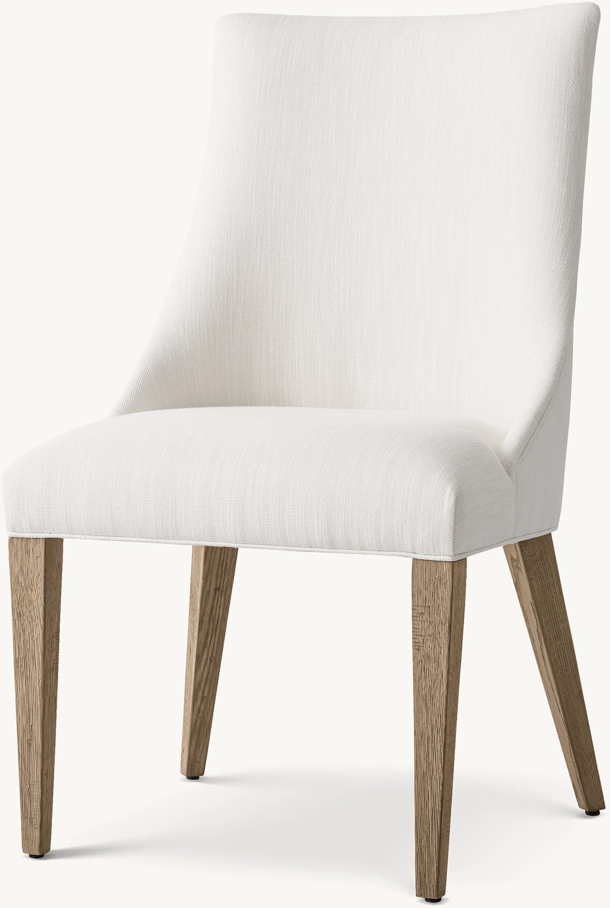 Sillas de comedor de roble blanco minimalista moderno