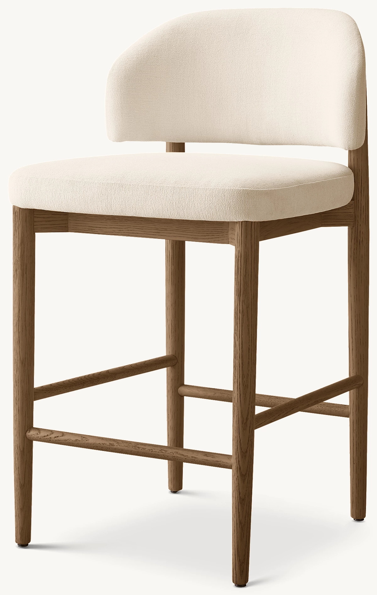 Barra de tela y taburetes