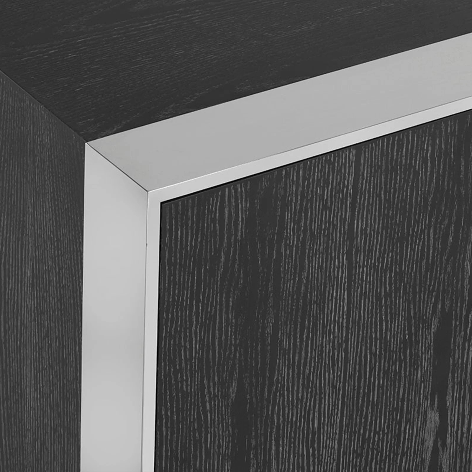 Aparador moderno de madera s&oacute;lida enmarcada