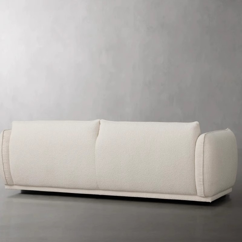 Sofá de tela de lino