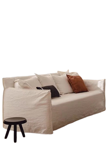 Crema - sofá de salón de sala de estar de estilo