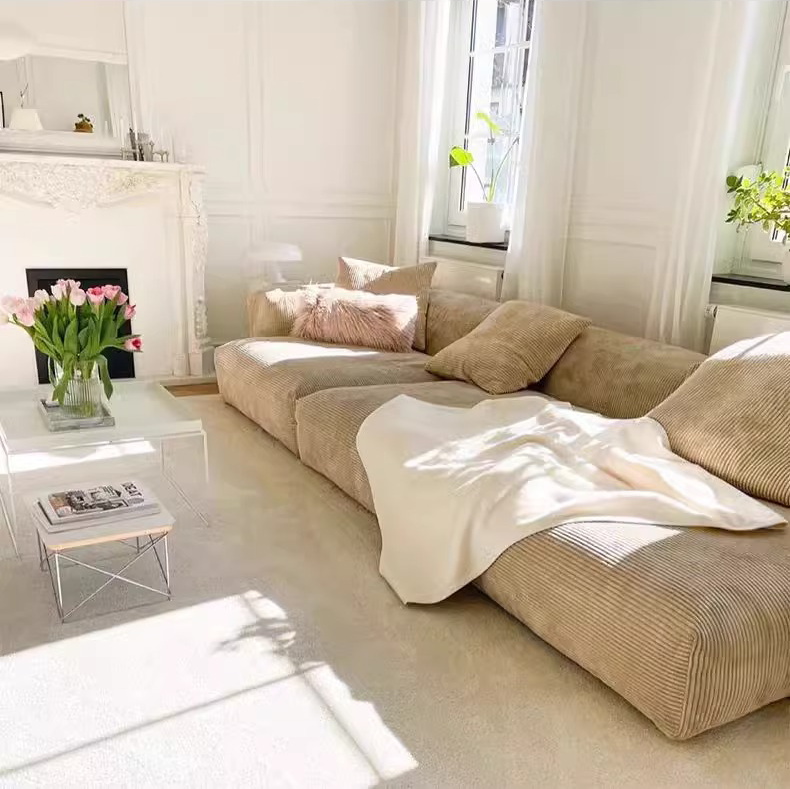 Un sofá perezoso de lujo ligero