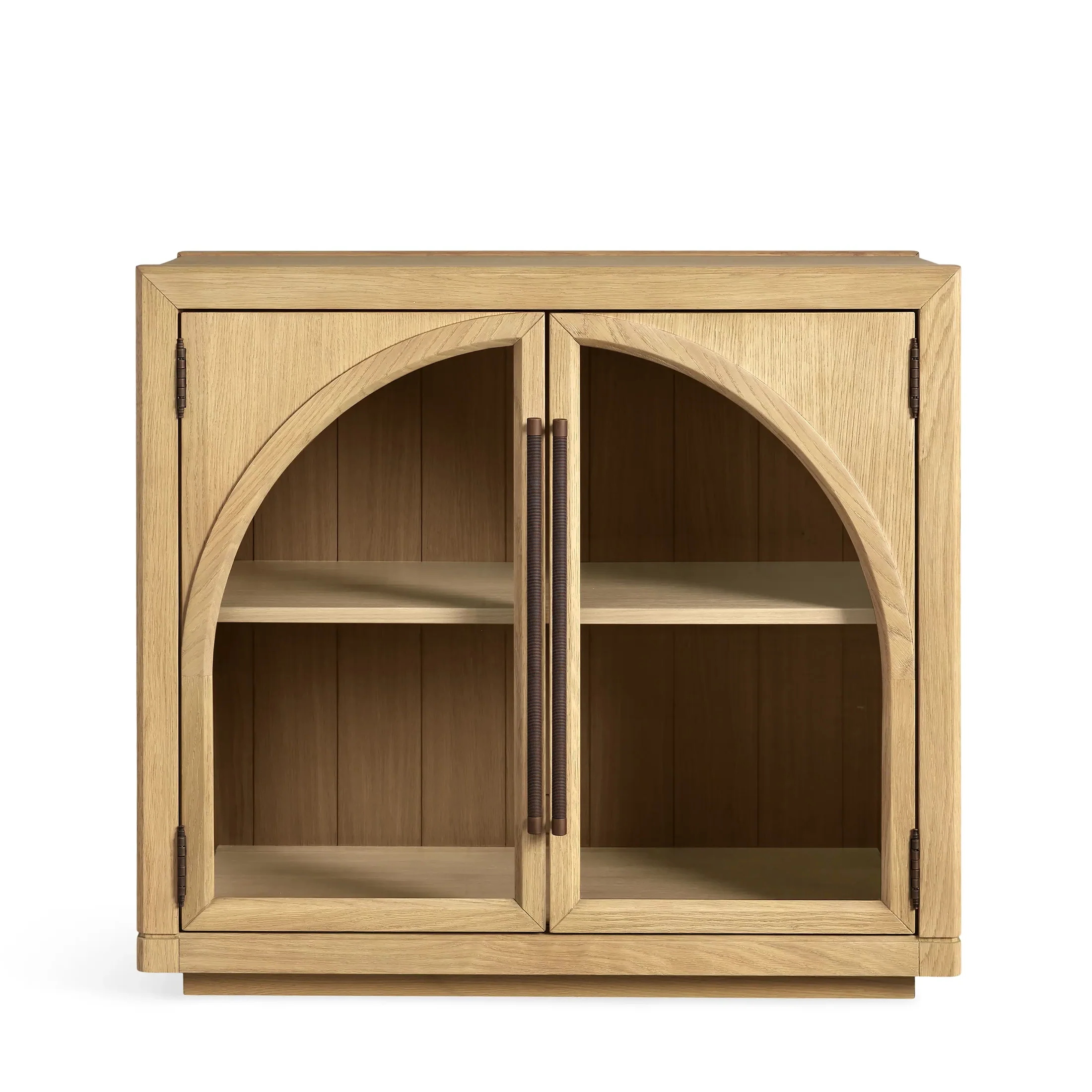 Bajo - perfil de vidrio negro - gabinete delantero