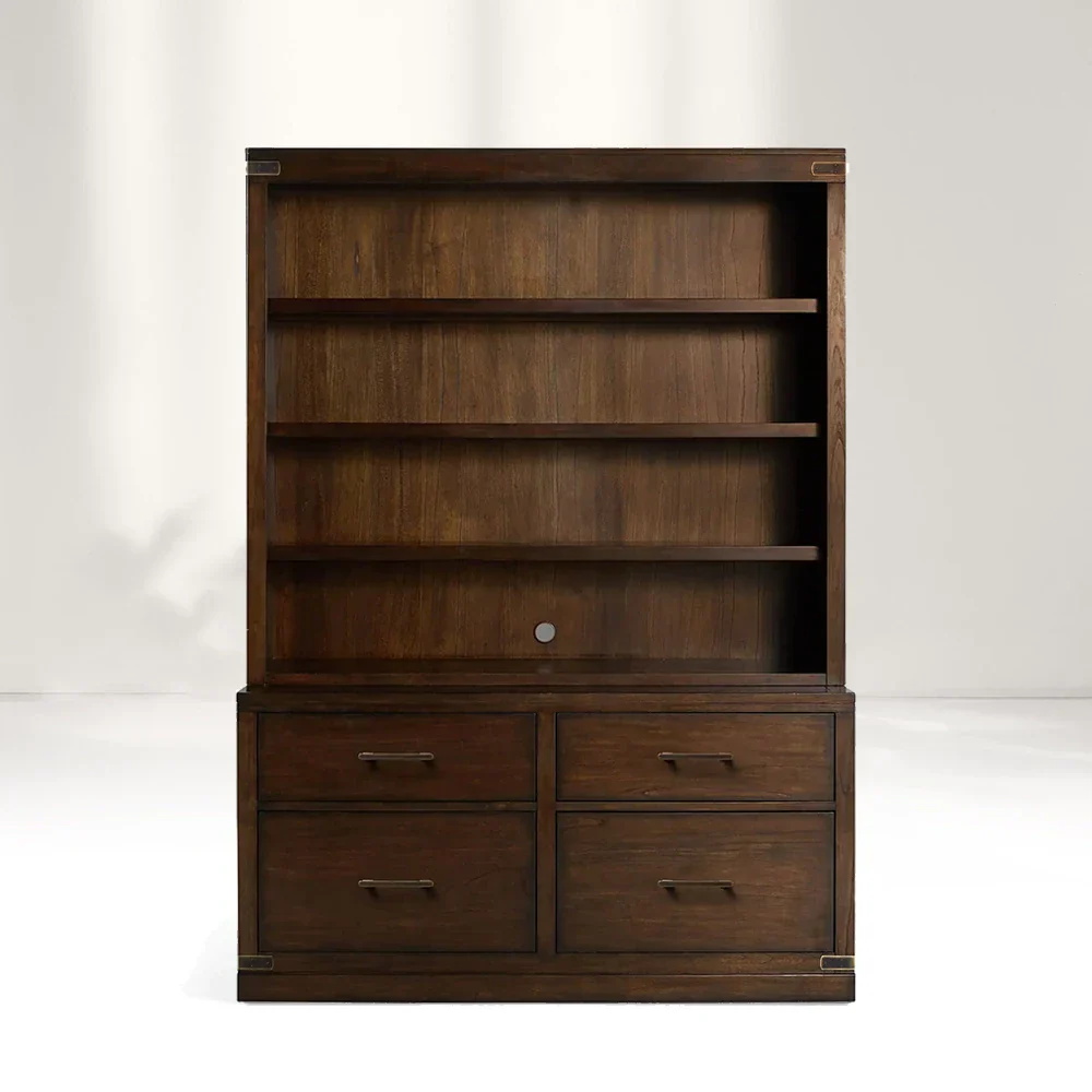 Estantería modular con base de archivos