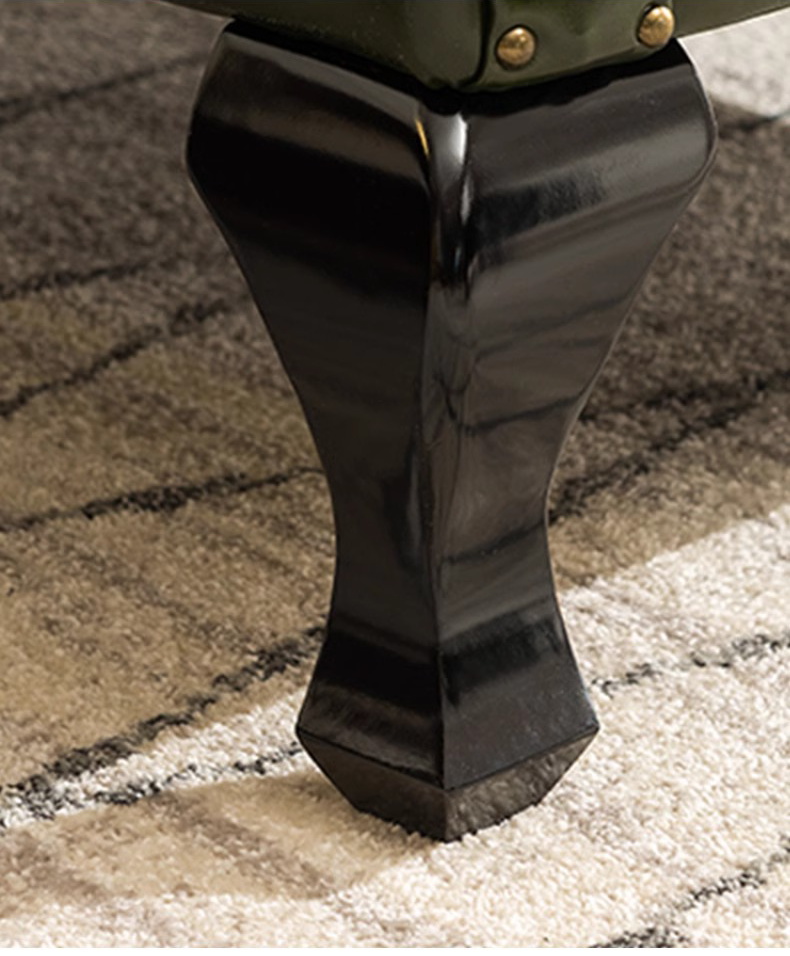 Silla de sofá de tela de estilo americano