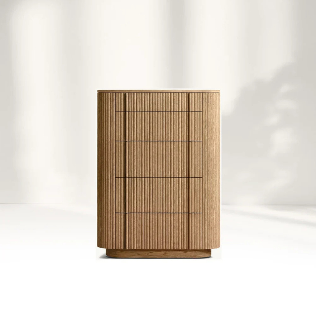 Modern Gabinet 5-Drawer Estrover Dresser