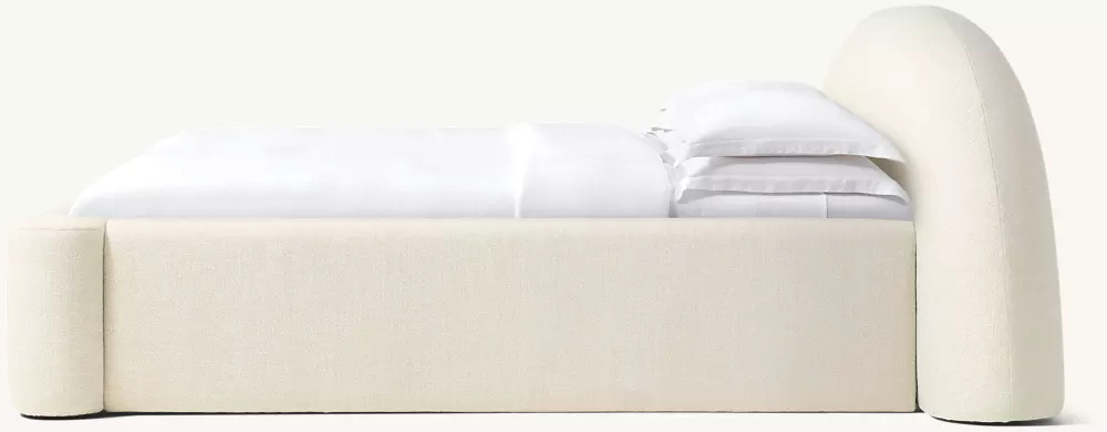 Cama de panel de tela