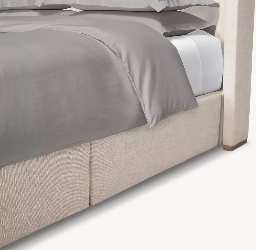 Cama de almacenamiento de refugio de telas