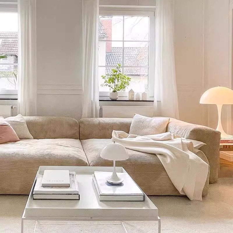 Un sofá perezoso de lujo ligero