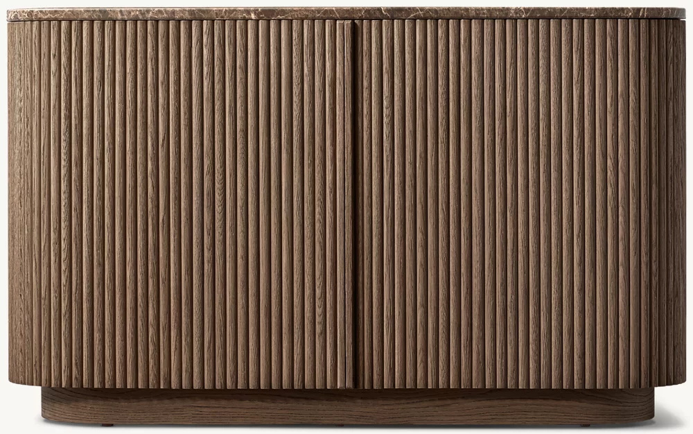 Pista de doble puerta de piedra