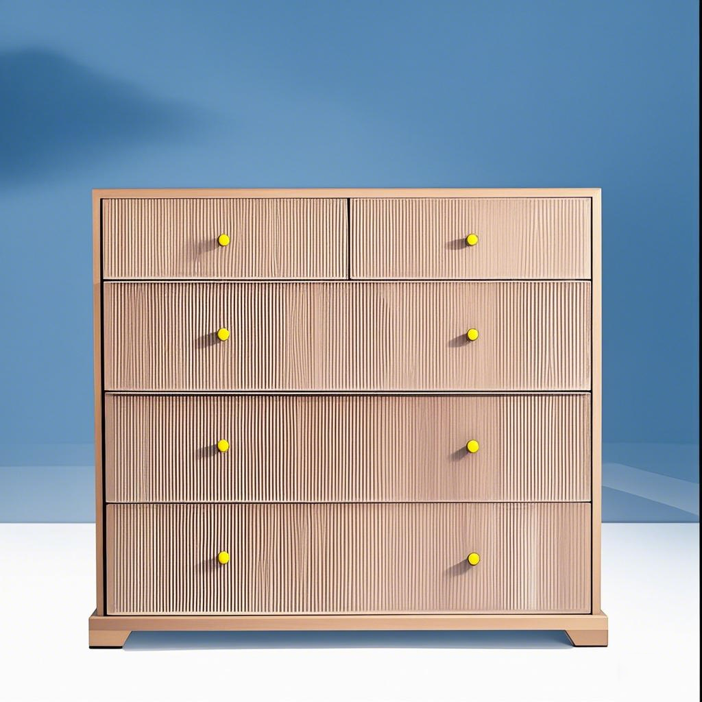 Tocador clásico de 5 cavadores