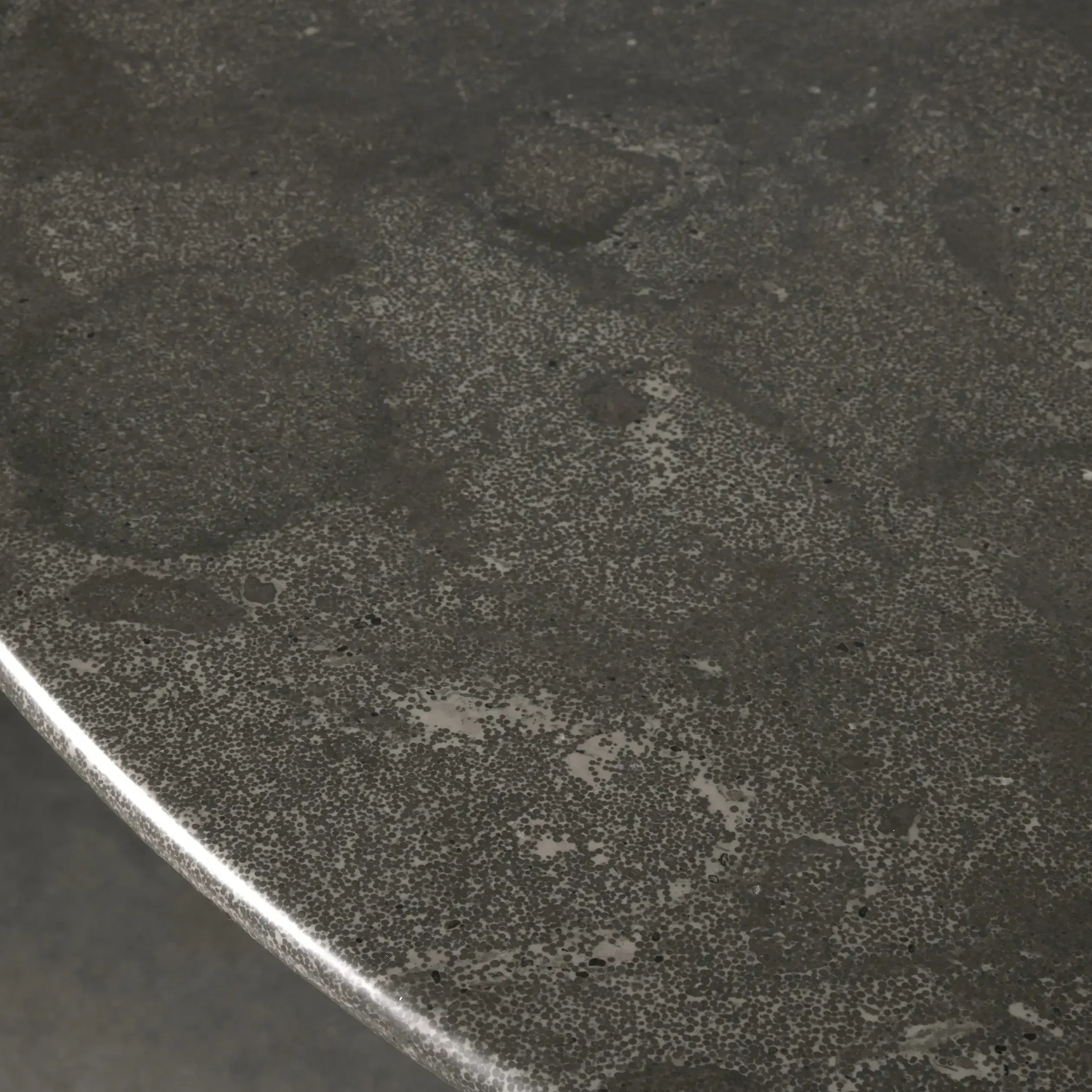 Mesa de comedor de m&aacute;rmol de roble