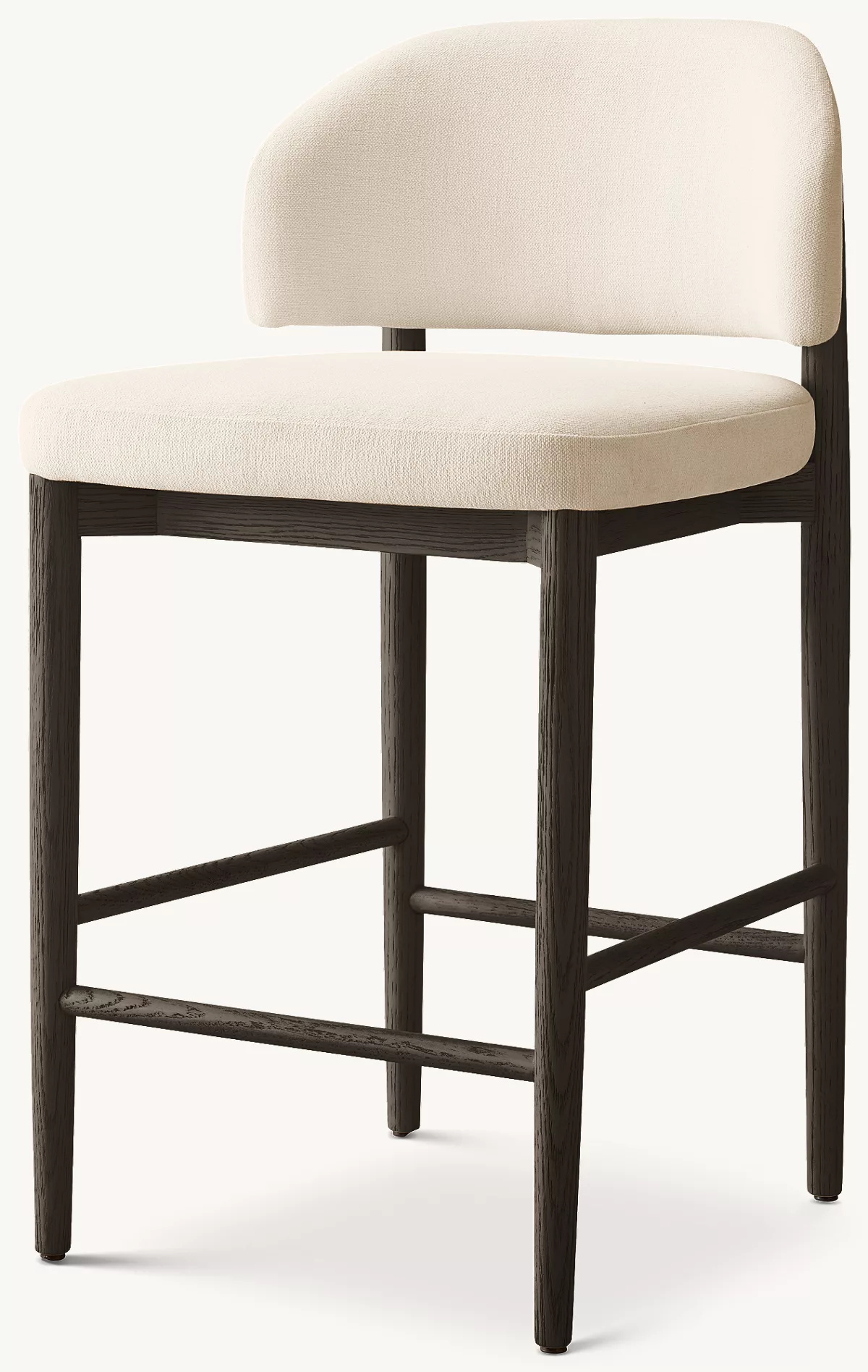 Barra de tela y taburetes