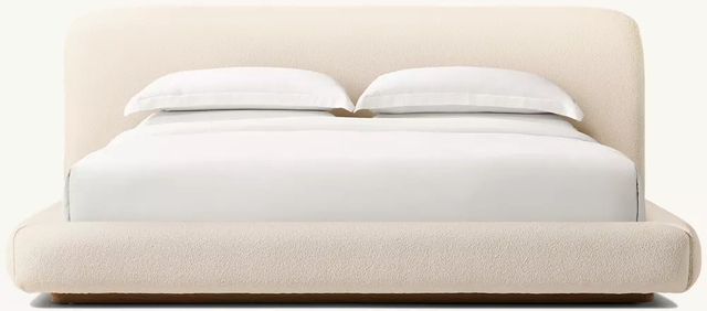 Cama de panel extendida de tela