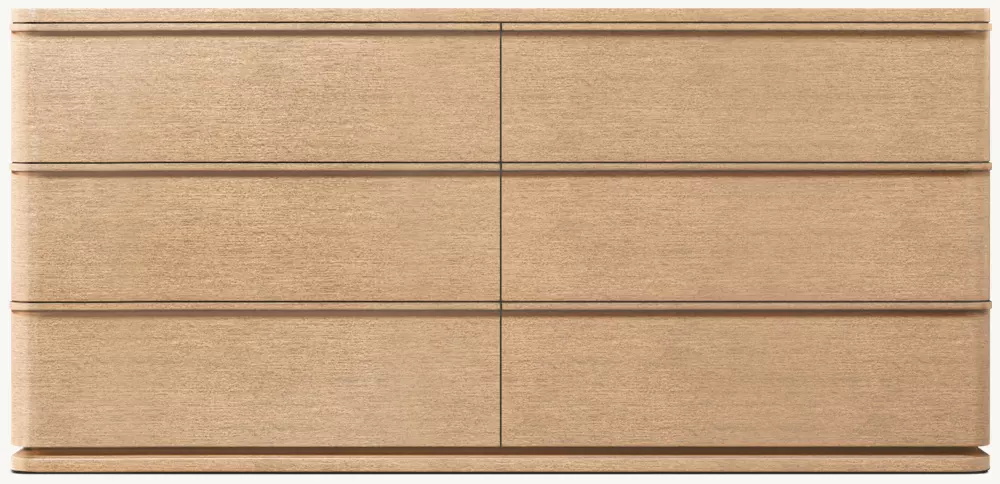 Gabinete simple de seis cajones