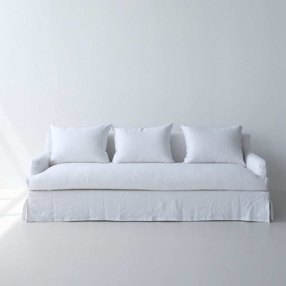 Sofá de tela lavable de estilo zen