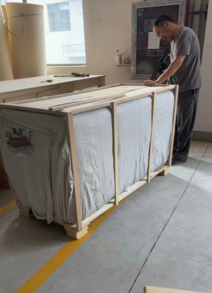 Parada de lavado doble