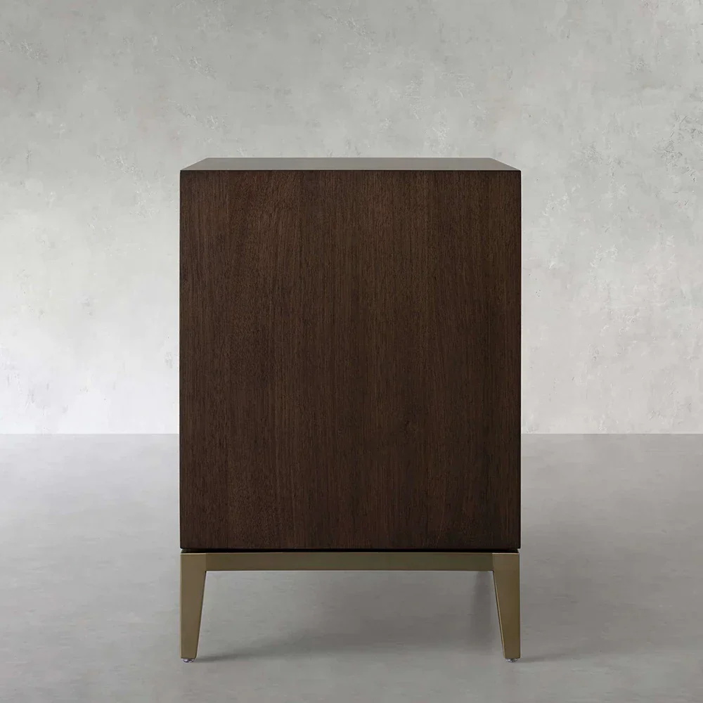 Mesita de noche abierta de Malone