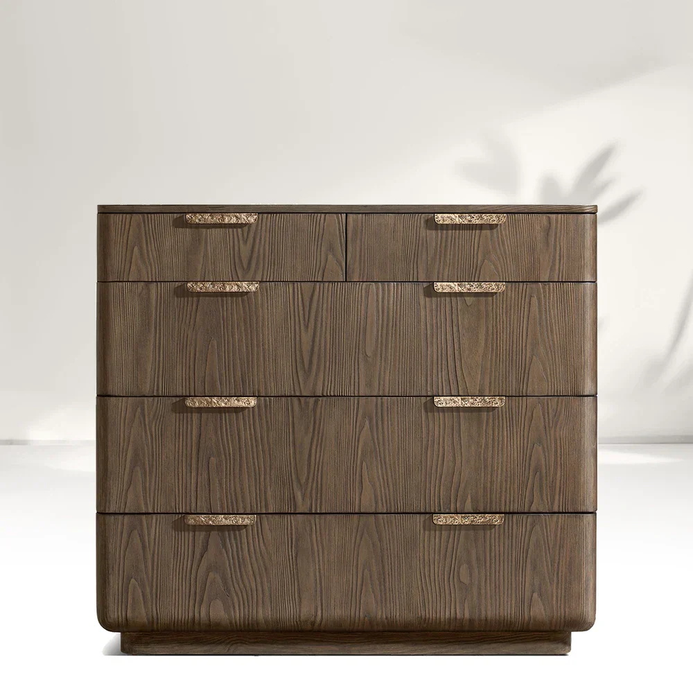 C&aacute;psula de cajones marrones