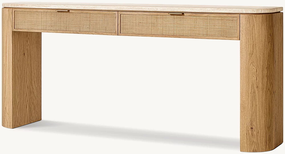  Mesa de consola con cajones