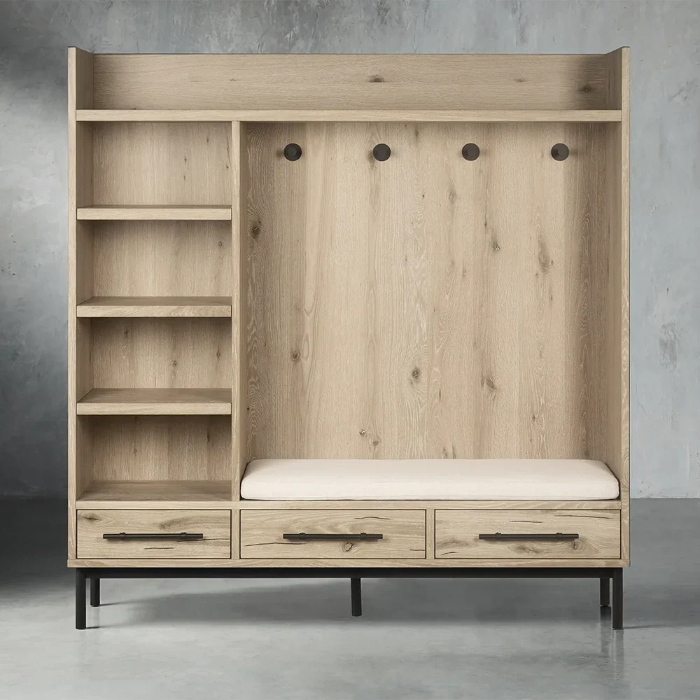 Gabinete de estante de la capa de entrada