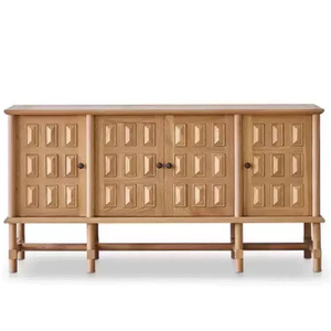 Organizador de pasillo de madera de roble blanco