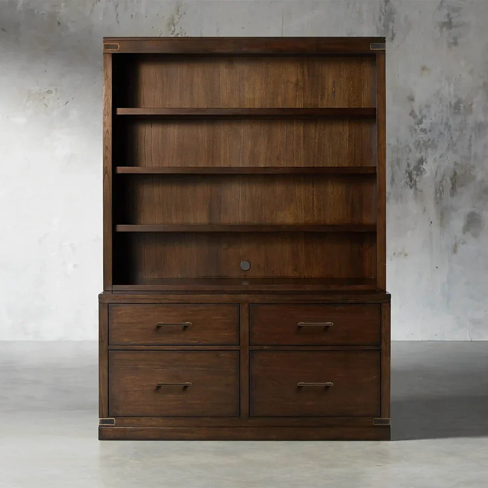 Estantería modular con base de archivos