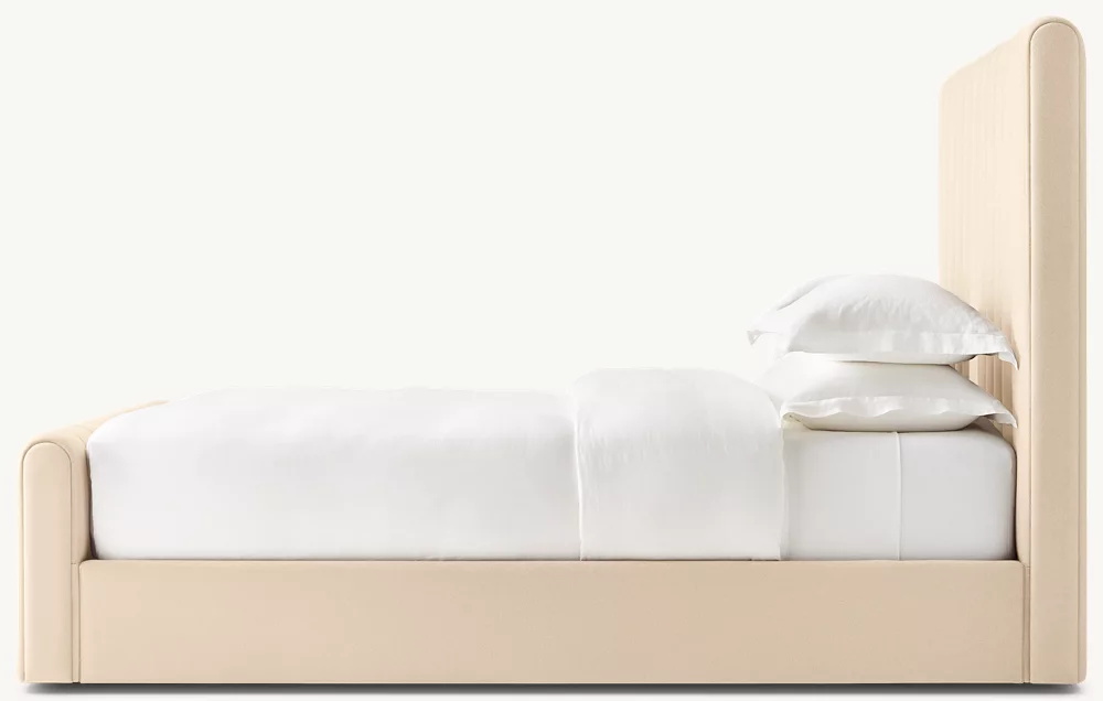  Cama de plataforma de panel de tela con estribo