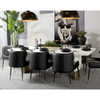 Finnley Minimal Two - Mesa de comedor rectangular de tono