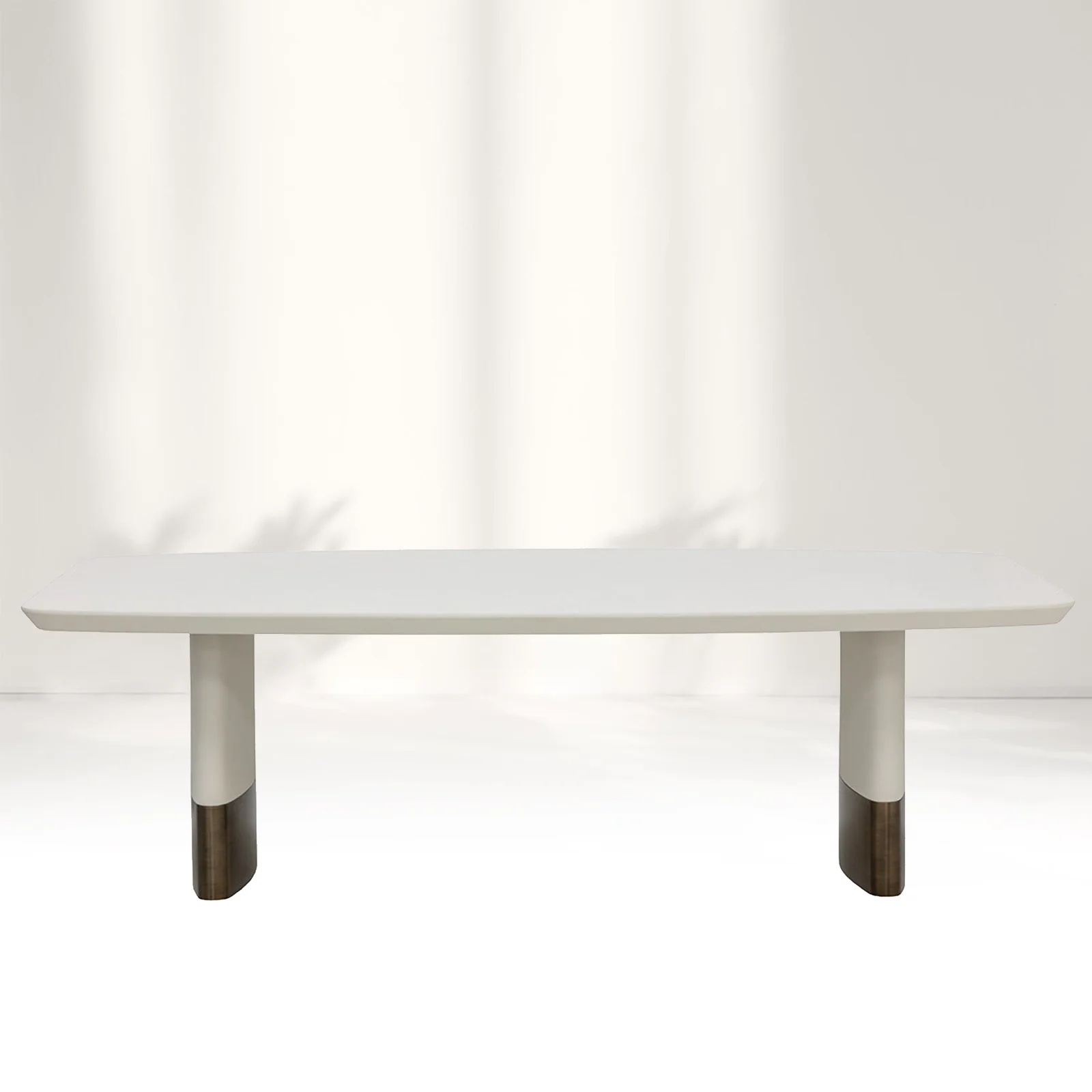 Finnley Minimal Two - Mesa de comedor rectangular de tono