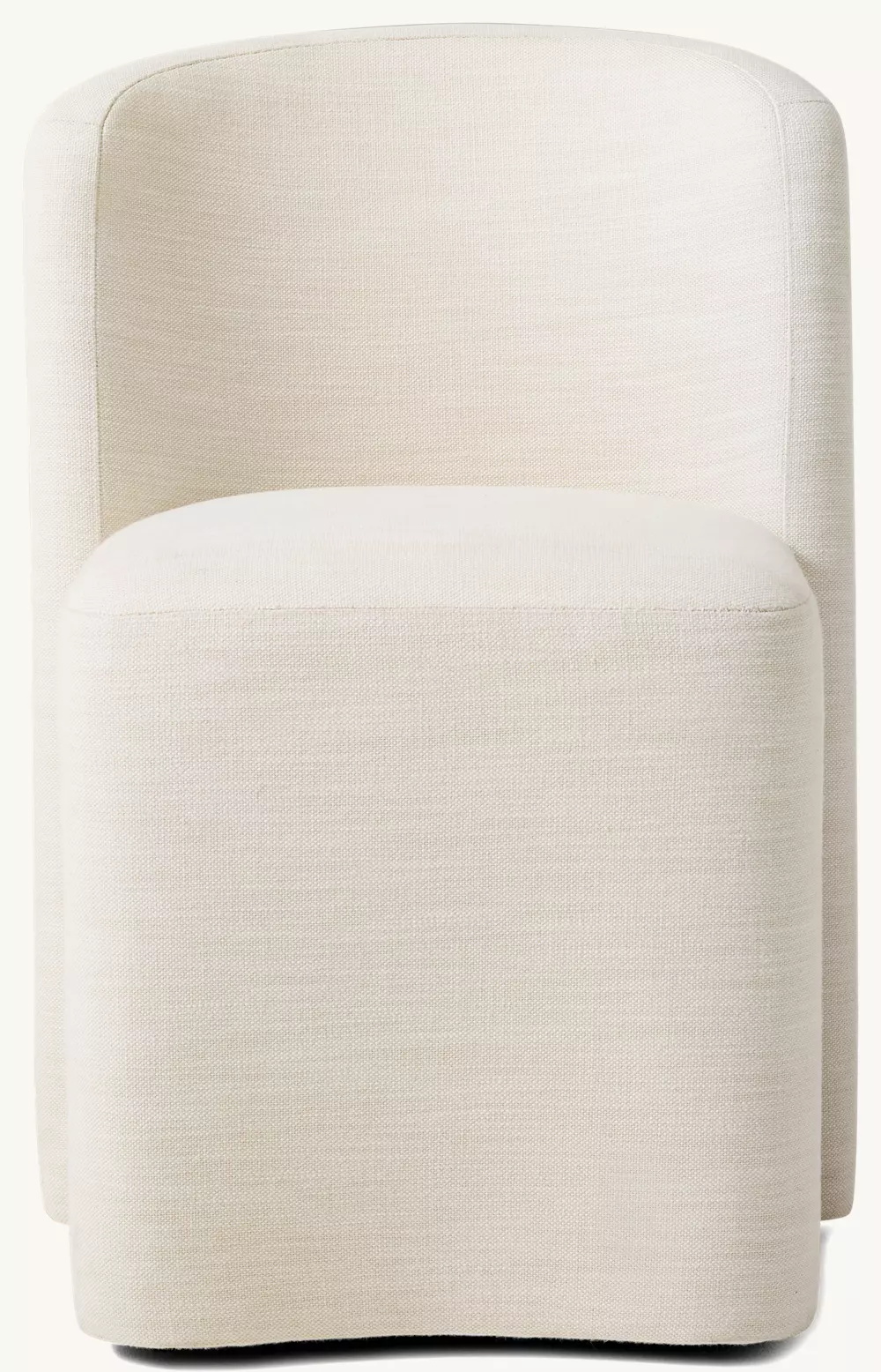 Sillón minimalista de tela moderna hecha de madera maciza para cenar