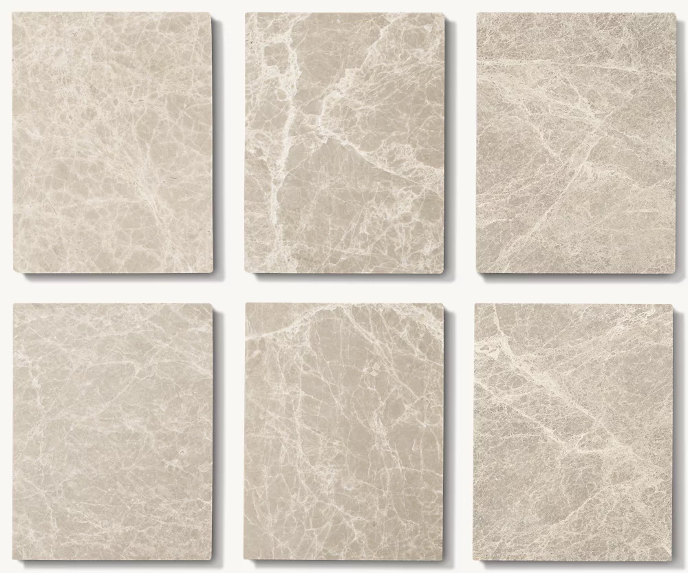 Mesa lateral redonda de piedra