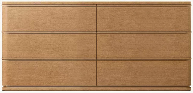 Gabinete simple de seis cajones