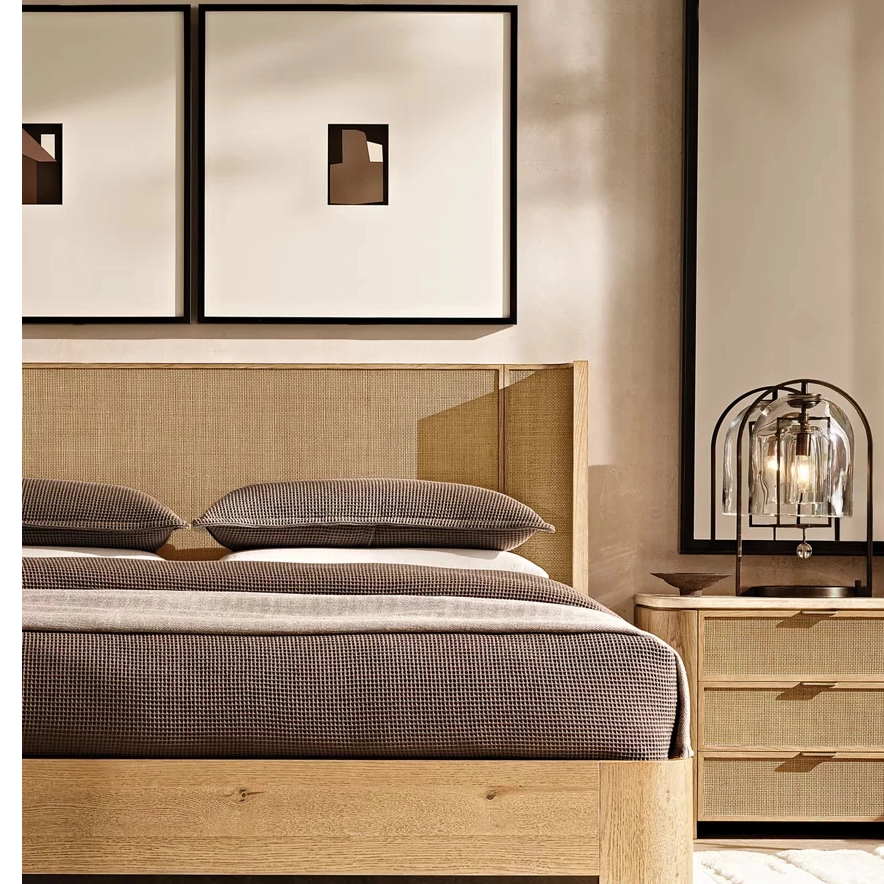 Cama doble de madera sólida: Encuentre la belleza del sueño que combina la naturaleza y la artesanía