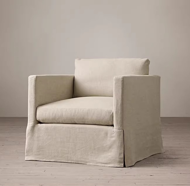 Sofá lavable simple y desmontable de American Rh