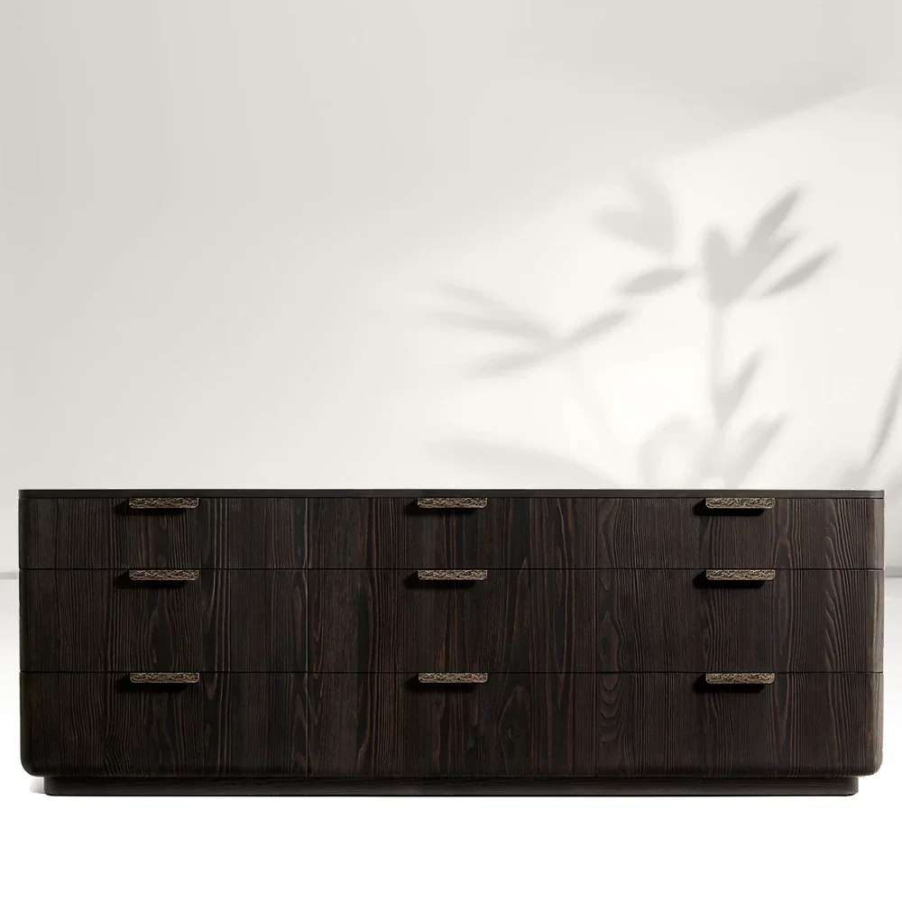 Tocador de madera de 9 cavadores