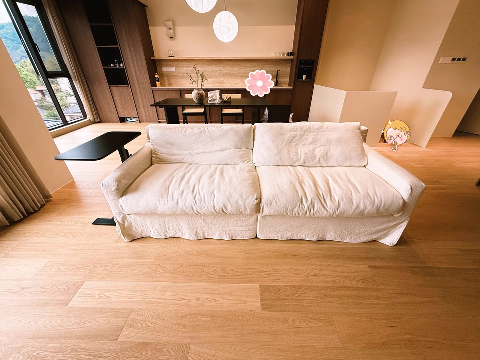 Sofá lavable simple y desmontable de American Rh