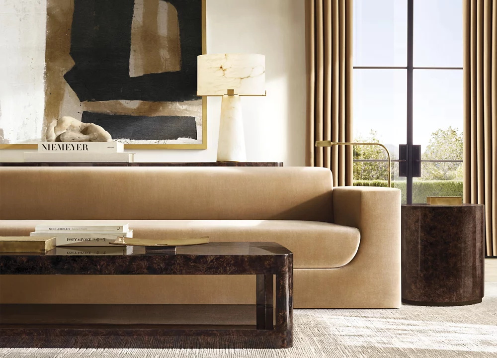 Mesa de café cuadrada