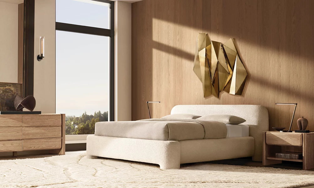 Cama para dormir del panel de tela