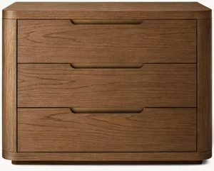 Madera de madera sólida de borde redondeado