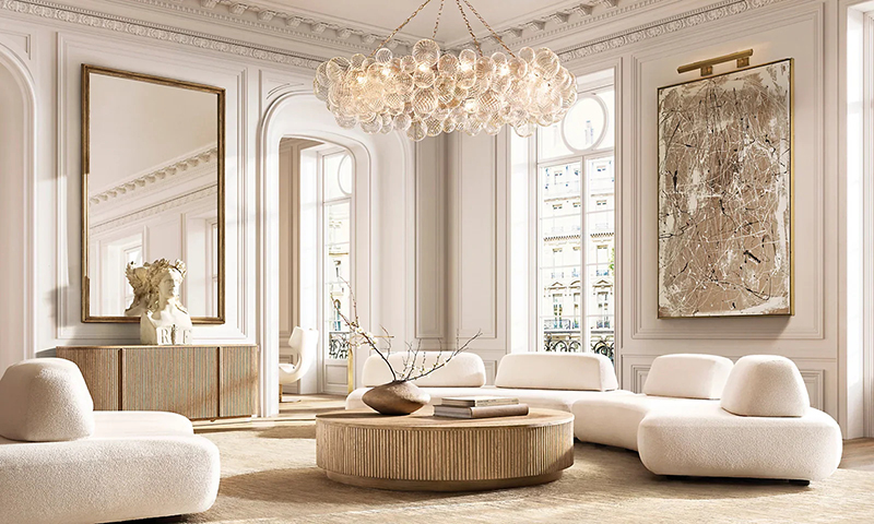 El sof&aacute; de madera maciza es una adici&oacute;n atemporal y lujosa a cualquier sala de estar. Hecho a mano de madera maciza de alta calidad, este sof&aacute; combina durabilidad, comodidad y estilo para crear un punto focal en su espacio vital. 